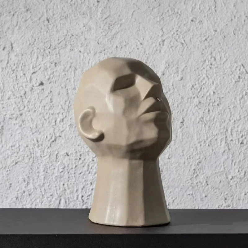 Home decoration accessories ceramic headgear wall creative crafts home decoration sculpture
Home decoration accessories ceramic headgear wall creative crafts home decoration sculpture