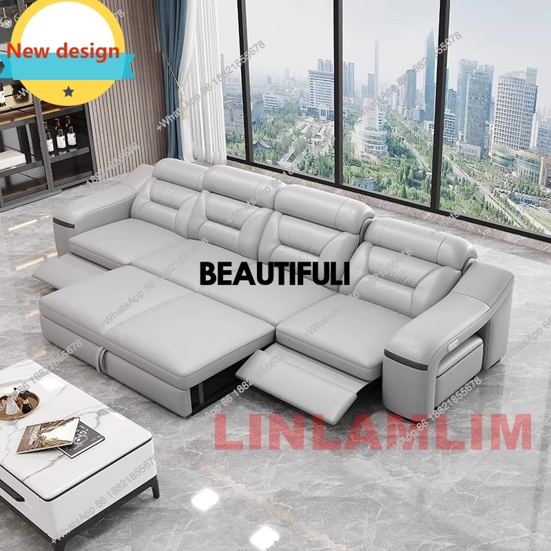 C139 Современный раскладной кожаный диван-кровать, секционный диван с откидными сиденьями и табуретками, удобный многофункциональный диван
C139 Современный раскладной кожаный диван-кровать, секционный диван с откидными сиденьями и табуретками, удобный многофункциональный диван