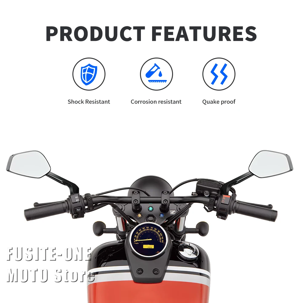 For Shadow VT600 VT750 VT1100 VT400 VT125 VT 125 600 750 1100 400 Adventure Motorcycle Accessories Side Rear View Mirror
For Shadow VT600 VT750 VT1100 VT400 VT125 VT 125 600 750 1100 400 Adventure Motorcycle Accessories Side Rear View Mirror