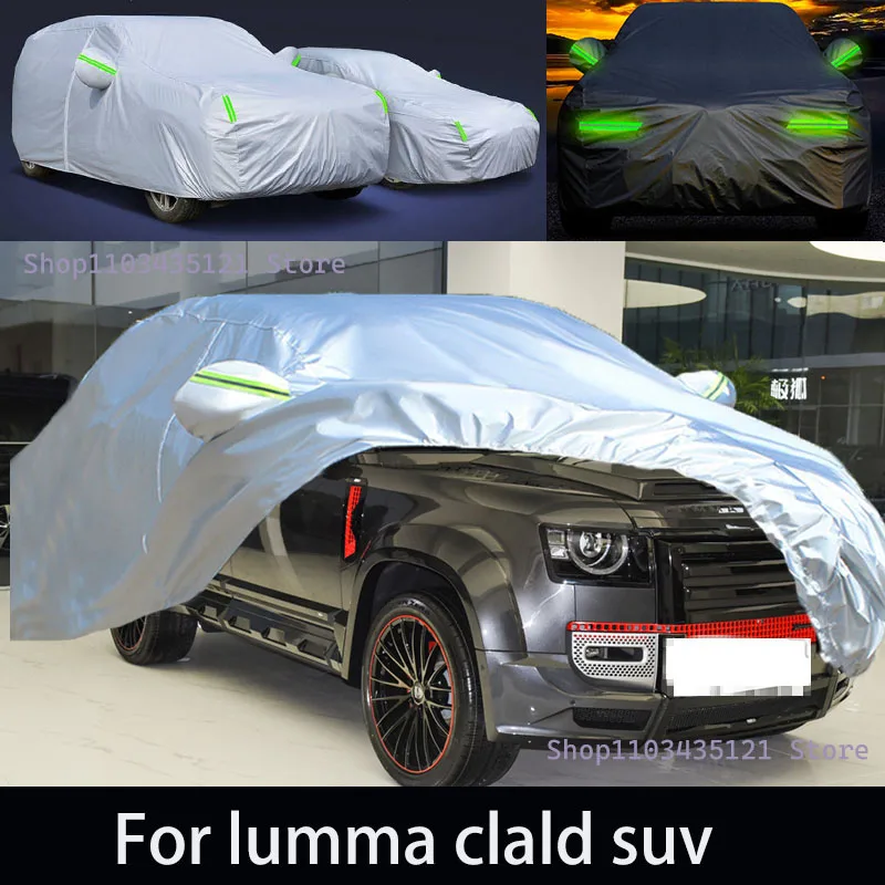 For lumma clald suv Outdoor Protection Full Car Covers Snow Cover Sunshade Waterproof Dustproof Exterior Car accessories
For lumma clald suv Outdoor Protection Full Car Covers Snow Cover Sunshade Waterproof Dustproof Exterior Car accessories