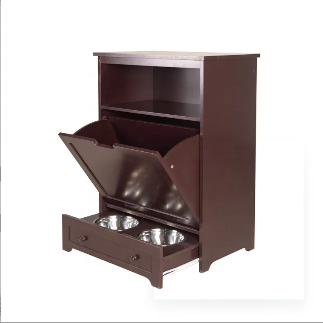 Hot Sale Feeding and Watering Supplie Pet Feeder Station Dog Food Wooden Storage Cabinet With Dog Raised Bowls
Hot Sale Feeding and Watering Supplie Pet Feeder Station Dog Food Wooden Storage Cabinet With Dog Raised Bowls