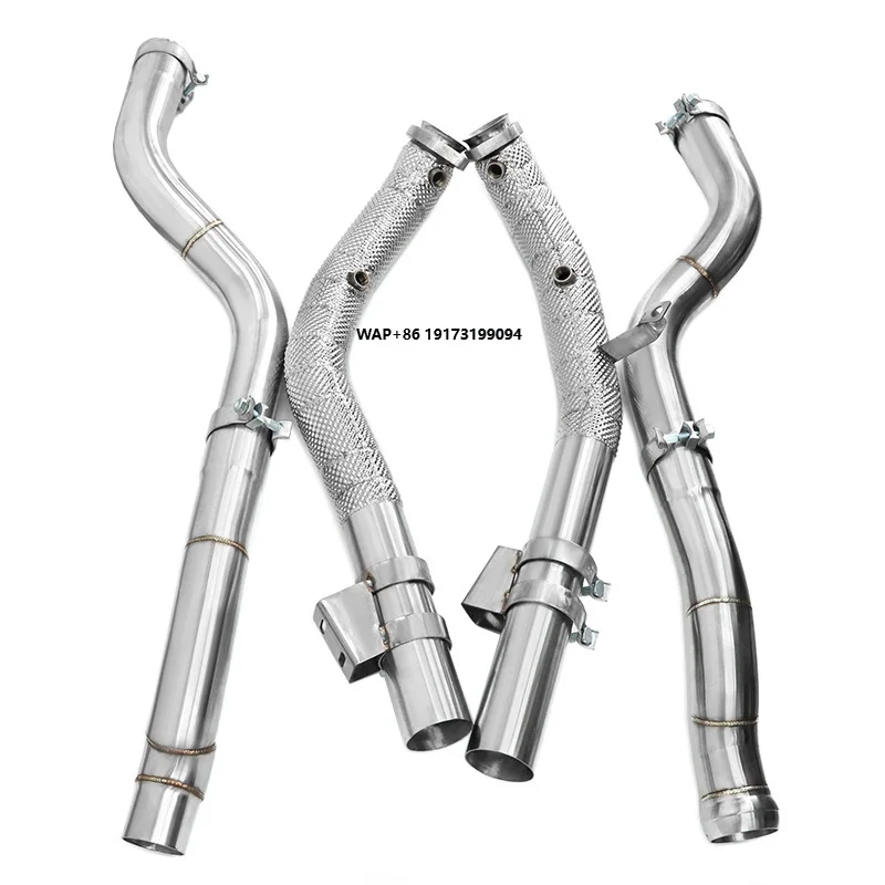 Car Stainless Steel Heatshield Exhaust Pipe Downpipe for MercedesBenz-CLS63 CLS63S AMG Cls550 W218 5.5T
Car Stainless Steel Heatshield Exhaust Pipe Downpipe for MercedesBenz-CLS63 CLS63S AMG Cls550 W218 5.5T