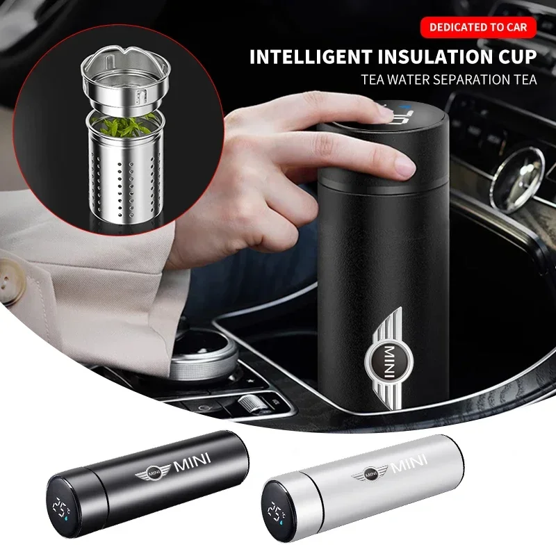 500ml smart thermos bottle with logo For Mini Cooper JCW Works Hatch F54 F55 F56 F57 F60 R50 R52 R53 R55 R56 R57 Accessories
500ml smart thermos bottle with logo For Mini Cooper JCW Works Hatch F54 F55 F56 F57 F60 R50 R52 R53 R55 R56 R57 Accessories