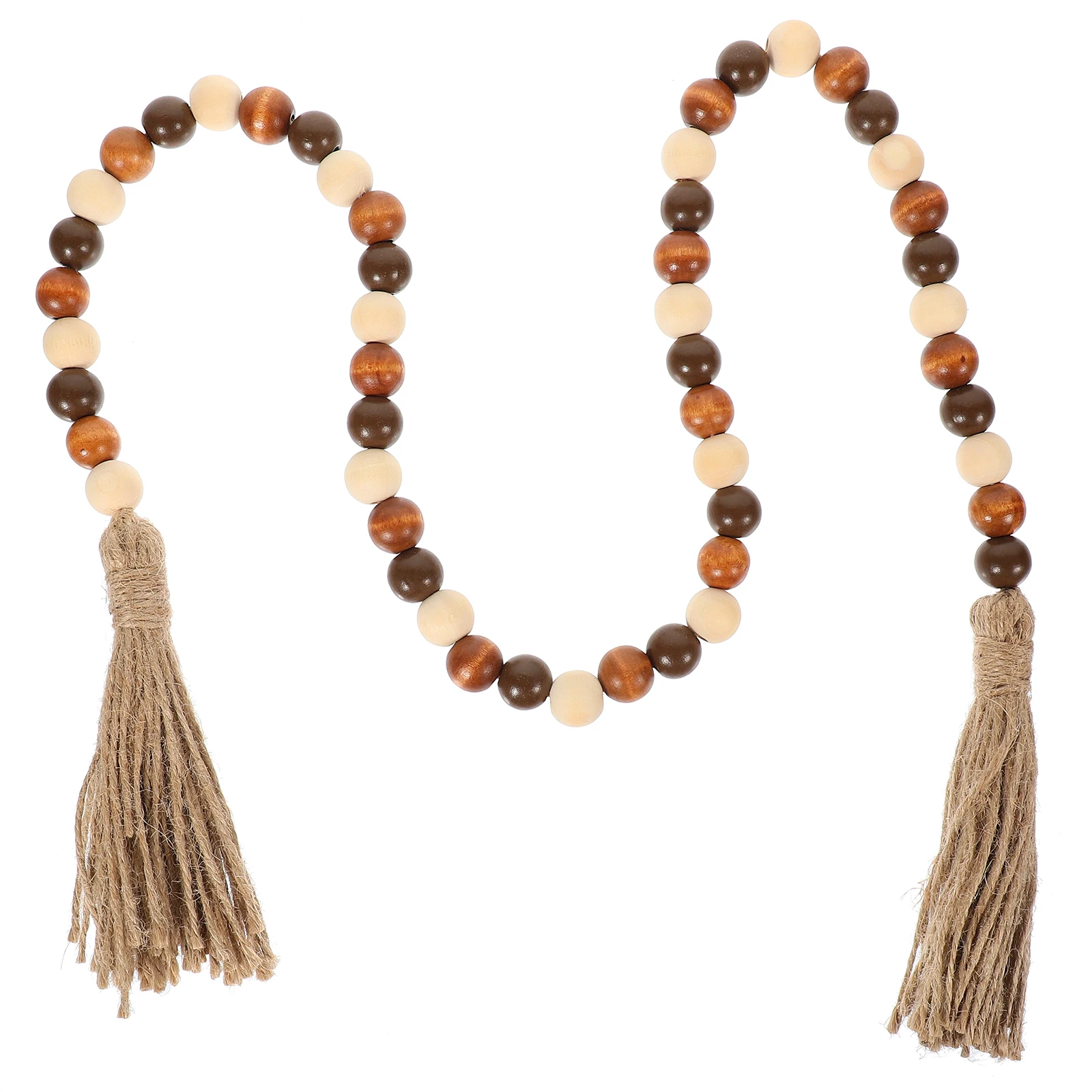 Wooden Bead Pendant Garland Rustic Tassel Decor Hanging String Beads Home Ornament Fringe Wooden Beads Garland Decorative Beaded
Wooden Bead Pendant Garland Rustic Tassel Decor Hanging String Beads Home Ornament Fringe Wooden Beads Garland Decorative Beaded