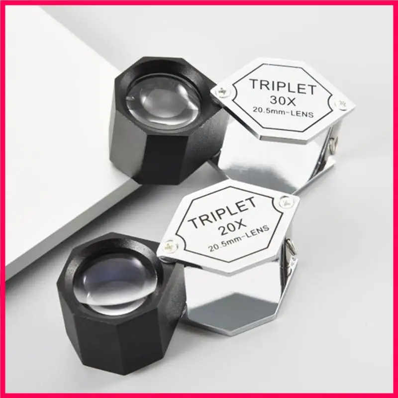 H051 Foldable Magnifier 10X/15X/20X/30X Glass for Coin Observation Handheld Lens Multifunction Loupe
H051 Foldable Magnifier 10X/15X/20X/30X Glass for Coin Observation Handheld Lens Multifunction Loupe