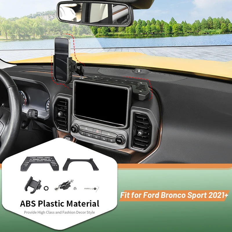 Car Center Console Phone Holder Multi Function Expansion Stand For Ford Bronco Sport 2021 Up Black Interior Accessories
Car Center Console Phone Holder Multi Function Expansion Stand For Ford Bronco Sport 2021 Up Black Interior Accessories