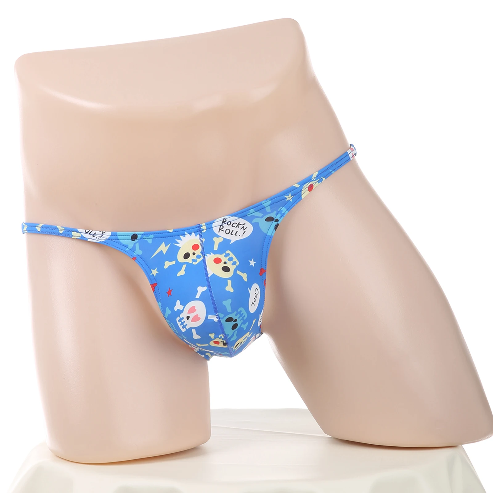 CLEVER-MENMODE Briefs For Men Sexy Nylon High Fork U Convex Skull Printed Underpants Low Waist Breathable Flirty Male Lingerie
CLEVER-MENMODE Briefs For Men Sexy Nylon High Fork U Convex Skull Printed Underpants Low Waist Breathable Flirty Male Lingerie