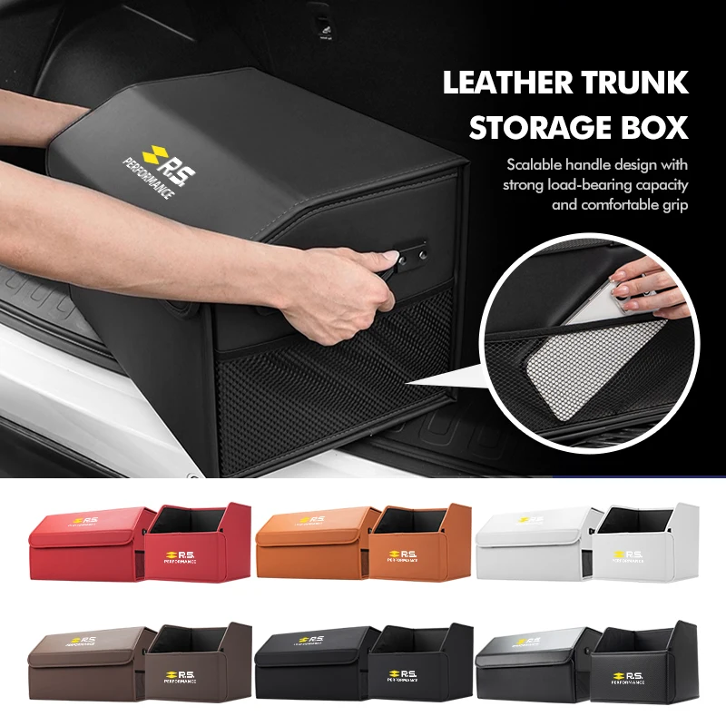 Car Foldable Leather Storage Box Trunk Supplies Multifunctional For Renault RS Clio Scenic Logan Megane Koleos Sandero Safrane
Car Foldable Leather Storage Box Trunk Supplies Multifunctional For Renault RS Clio Scenic Logan Megane Koleos Sandero Safrane
