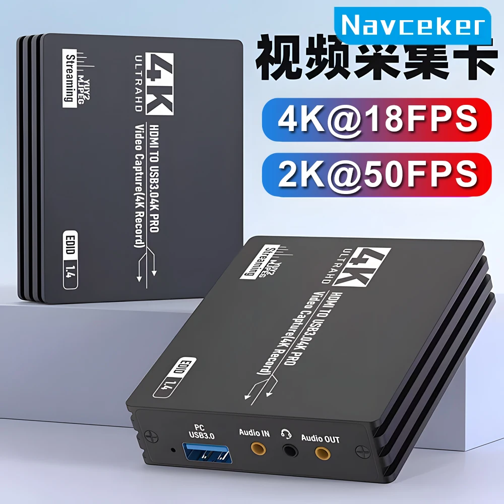 Карта видеозахвата Navceker 4K HDMI-совместимая с функцией Loop Out для записи игр и прямых трансляций, 1080P Grabber MS2131 для PS4/5/Switch
Карта видеозахвата Navceker 4K HDMI-совместимая с функцией Loop Out для записи игр и прямых трансляций, 1080P Grabber MS2131 для PS4/5/Switch