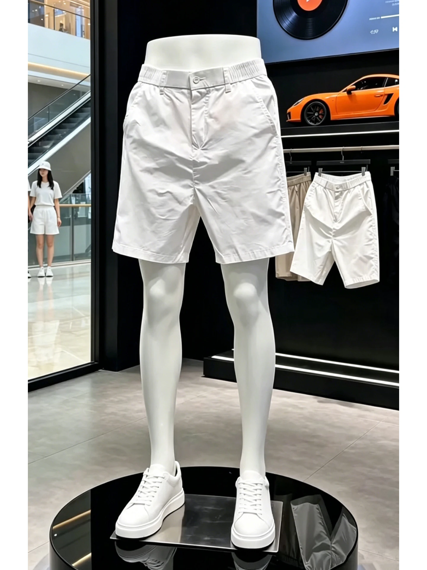 White Ice Silk Quick Dry Men's Shorts Summer Thin Loose Straight Leg Sports Pants Cleanfit Five-Quarter Length Casual Shorts
White Ice Silk Quick Dry Men's Shorts Summer Thin Loose Straight Leg Sports Pants Cleanfit Five-Quarter Length Casual Shorts