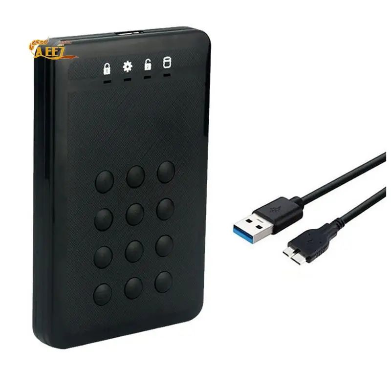 Корпус AEE7-HDD SSD Корпус с шифрованием жесткого диска 5 Гбит/с USB3.0 SATA Корпус жесткого диска для 2,5-дюймового жесткого диска
Корпус AEE7-HDD SSD Корпус с шифрованием жесткого диска 5 Гбит/с USB3.0 SATA Корпус жесткого диска для 2,5-дюймового жесткого диска