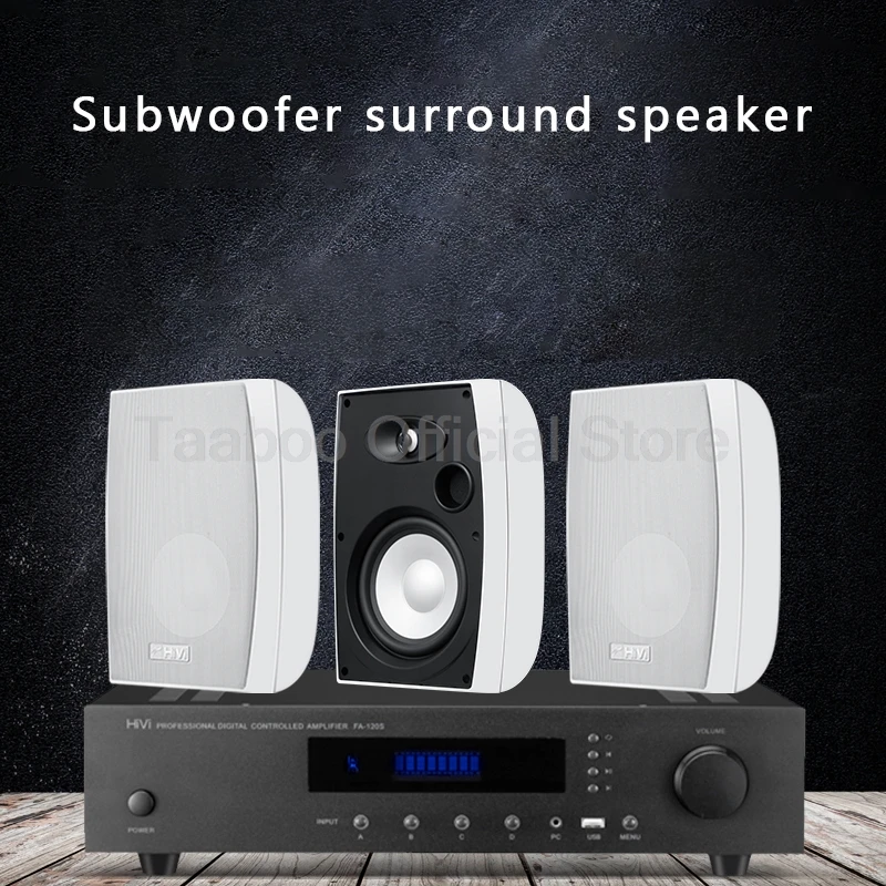4/5/6 Inch Wall Mounted Speaker HiFi Front Bookshelf Speaker Home Theater Meeting Room Ceiling Hanging Surround Audio Speaker
4/5/6 Inch Wall Mounted Speaker HiFi Front Bookshelf Speaker Home Theater Meeting Room Ceiling Hanging Surround Audio Speaker