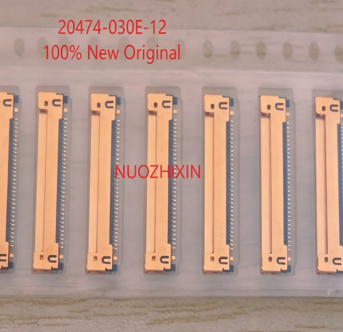 5PCS/LOT 20474-030E-12 Connector 0.4mm 30PIN LVDS LCD Socket SMT Receptacle Original New 20474-030E-12
5PCS/LOT 20474-030E-12 Connector 0.4mm 30PIN LVDS LCD Socket SMT Receptacle Original New 20474-030E-12