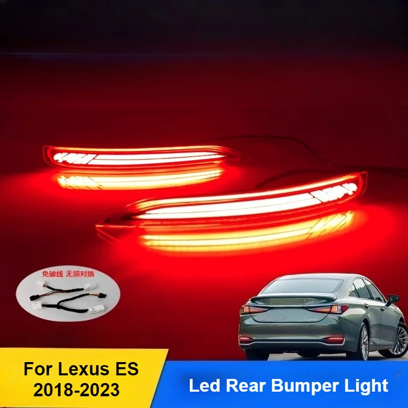 Для Lexus ES 2018 2019 2020 2021 2022 2023 светодиодные фонари заднего бампера Dymanic тормозной указатель поворота задний фонарь модификация Accessy
Для Lexus ES 2018 2019 2020 2021 2022 2023 светодиодные фонари заднего бампера Dymanic тормозной указатель поворота задний фонарь модификация Accessy