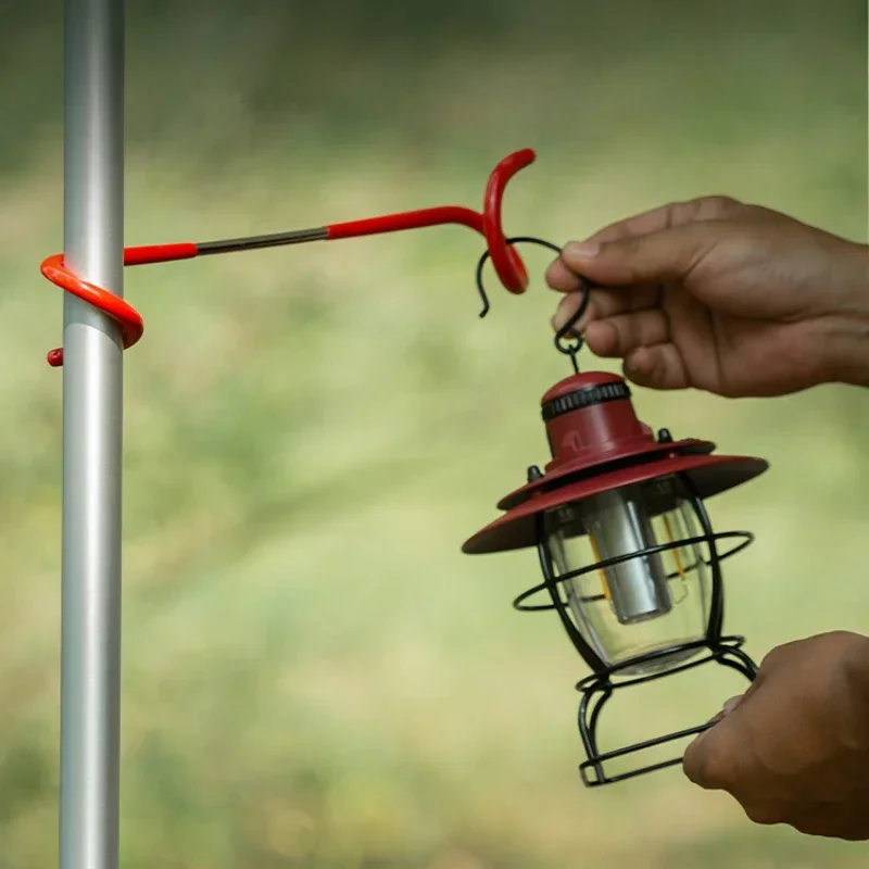 Pigtail Hook Car Camping Multifunctional Tent Light Outdoor Tools For camping lights, non-slip iron and rubber tent light stand
Pigtail Hook Car Camping Multifunctional Tent Light Outdoor Tools For camping lights, non-slip iron and rubber tent light stand