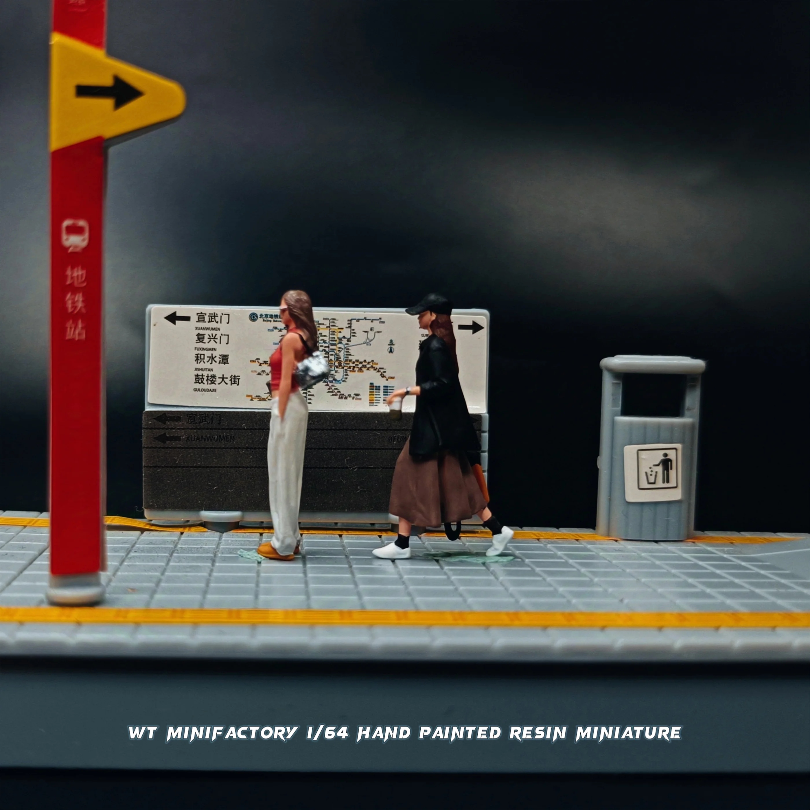 WT 1/64 Scale Figurines Model Fashion Girl Duo Collection Miniature Hand-painted
WT 1/64 Scale Figurines Model Fashion Girl Duo Collection Miniature Hand-painted