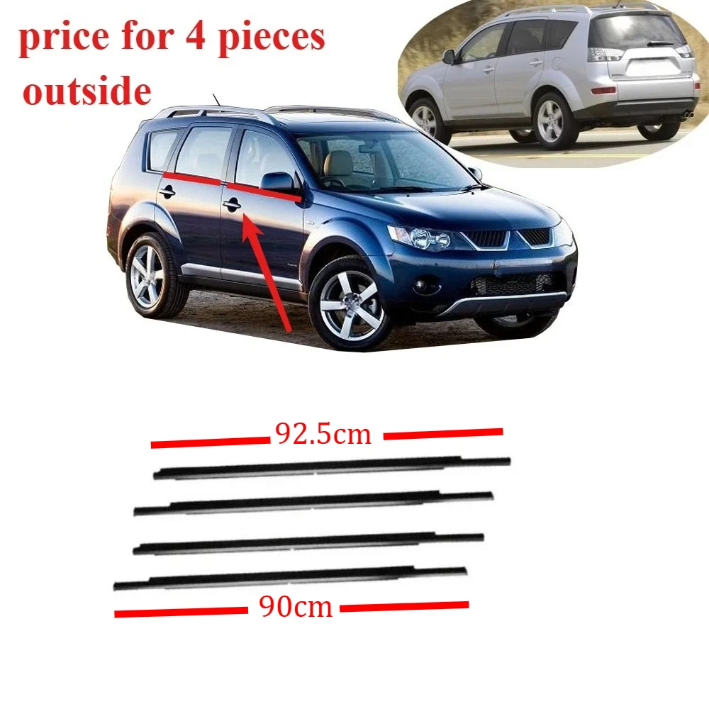 Airpl 4 Pieces 1 Set 5727A007 Outside Moulding Belt Line Seal Rubber for Outlander 2007-2012 CW00 for Peugeot 4007
Airpl 4 Pieces 1 Set 5727A007 Outside Moulding Belt Line Seal Rubber for Outlander 2007-2012 CW00 for Peugeot 4007