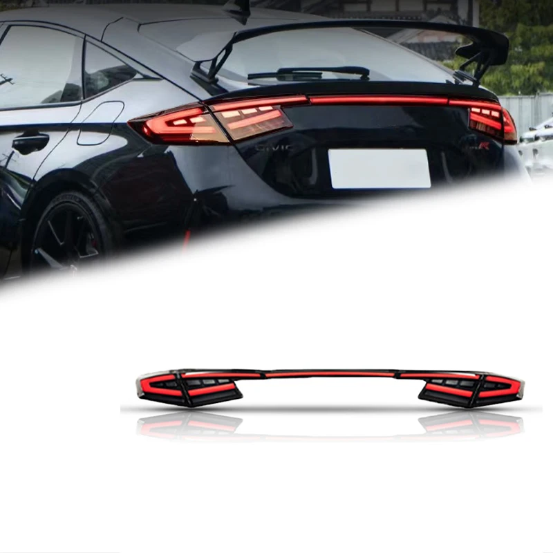Задние фонари FT для Honda Civic Hatchback 2022-2025: Светодиодные сквозные задние фонари с динамическим указателем поворота, автомобильные аксессуары
Задние фонари FT для Honda Civic Hatchback 2022-2025: Светодиодные сквозные задние фонари с динамическим указателем поворота, автомобильные аксессуары