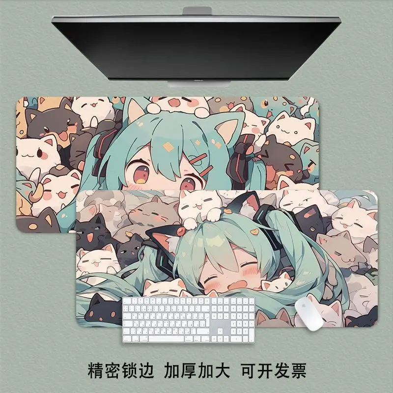 60*30cm Hatsune Miku Mouse Pad Anime Extra-Large Computer Keyboard Laptop Desk Mat Non-Slip Dirt-Resistant Fun Mat
60*30cm Hatsune Miku Mouse Pad Anime Extra-Large Computer Keyboard Laptop Desk Mat Non-Slip Dirt-Resistant Fun Mat