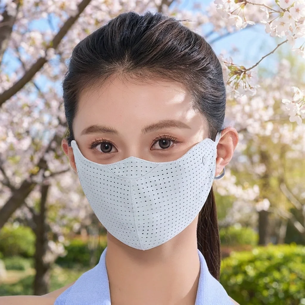New High Quality Breathable Ice Silk Mask Washable Anti-UV Sunscreen Mask Dustproof Mesh Face Cover Scarf Outdoor Sports
New High Quality Breathable Ice Silk Mask Washable Anti-UV Sunscreen Mask Dustproof Mesh Face Cover Scarf Outdoor Sports