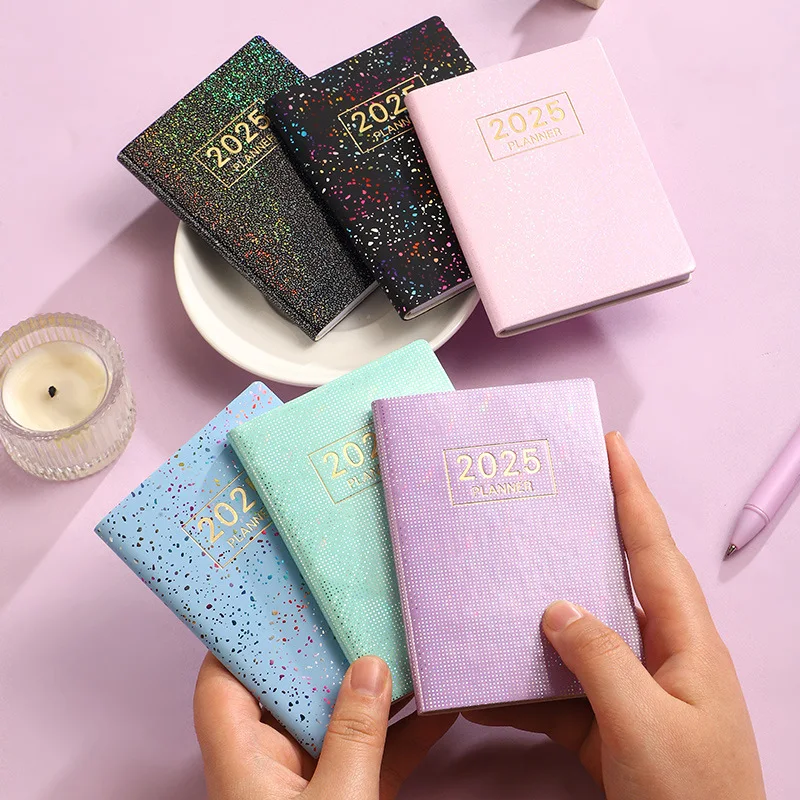 2025 A5 Colorful English Plan Notebook Colorful Starlight Color Leather Schedule Notebook Thin Weekly Calendar Notebook School
2025 A5 Colorful English Plan Notebook Colorful Starlight Color Leather Schedule Notebook Thin Weekly Calendar Notebook School