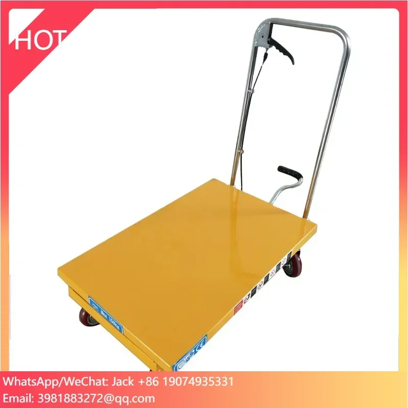 800KG 1760lbs Manual Hydraulic Double Scissors Lift Table
800KG 1760lbs Manual Hydraulic Double Scissors Lift Table