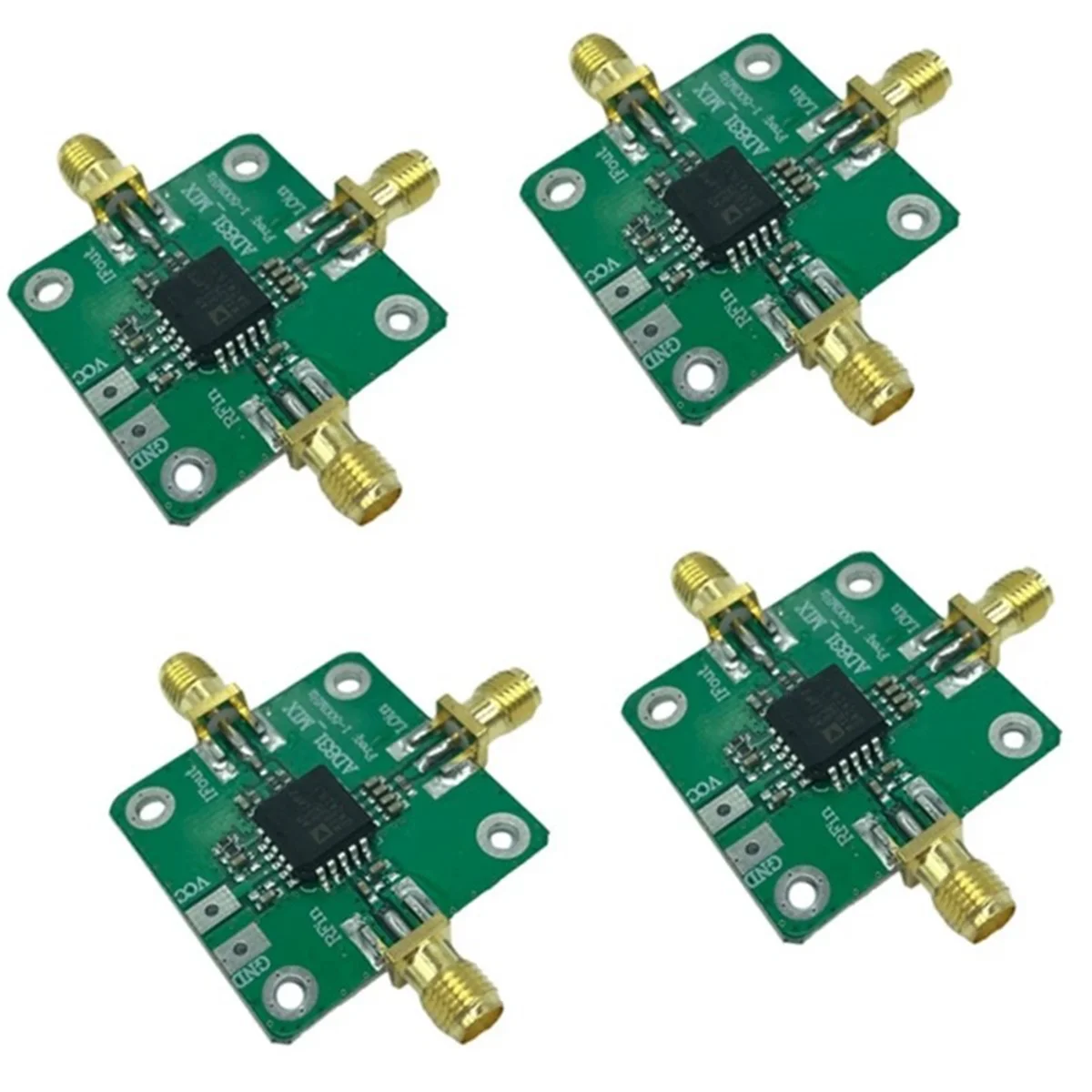 FZFZ 4Pcs AD831 High Frequency Transducer Mixer Module 0.1-500MHz Bandwidth Frequency Converter
FZFZ 4Pcs AD831 High Frequency Transducer Mixer Module 0.1-500MHz Bandwidth Frequency Converter