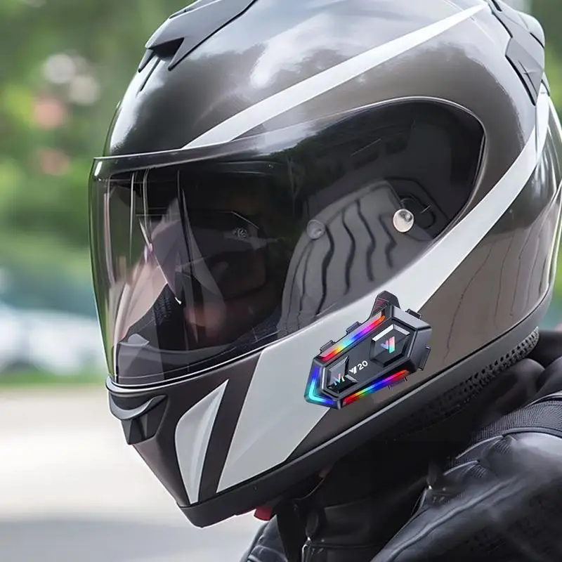 Wireless Headphones Motorcycle RGB Light Outdoor Wireless Headphones Noise Cancellation Auto Answer Waterproof Sports Headset
Wireless Headphones Motorcycle RGB Light Outdoor Wireless Headphones Noise Cancellation Auto Answer Waterproof Sports Headset