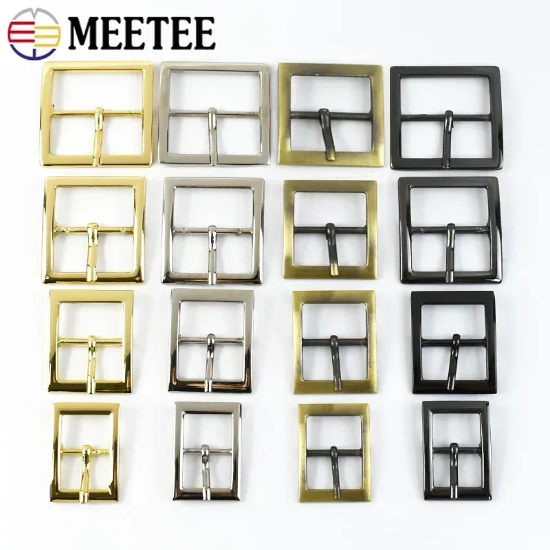 Meetee 5/10Pcs Metal Belt Buckle 16/19/25/32/38mm Bag Strap Clip Clasp Webbing Adjust Hook Pin Buckles DIY Hardware Accessories
Meetee 5/10Pcs Metal Belt Buckle 16/19/25/32/38mm Bag Strap Clip Clasp Webbing Adjust Hook Pin Buckles DIY Hardware Accessories