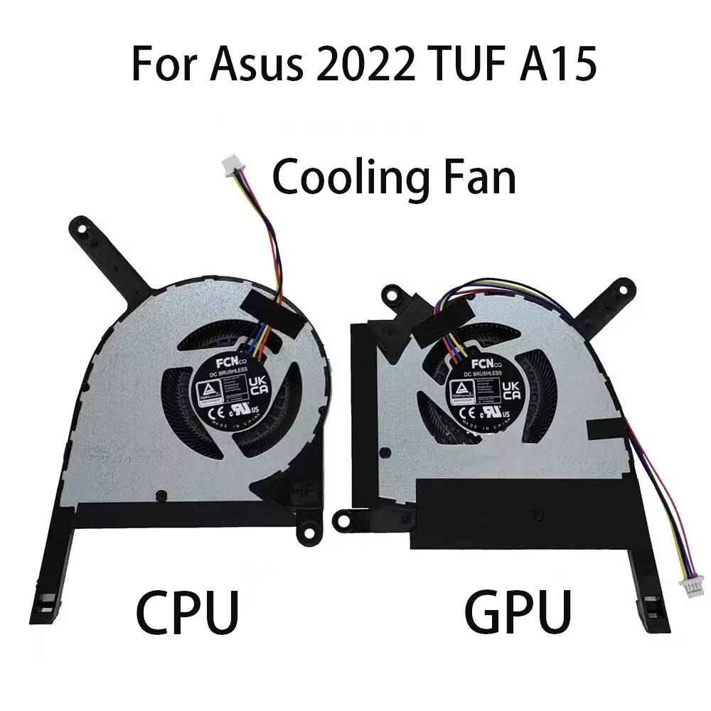 Original For For Asus 2022 TUF A15 DC12V 1A 4Pin FA507RM RTX3060 CPU GPU Cooling Fan 13NR09F0T01011 13NR09F0T02011
Original For For Asus 2022 TUF A15 DC12V 1A 4Pin FA507RM RTX3060 CPU GPU Cooling Fan 13NR09F0T01011 13NR09F0T02011