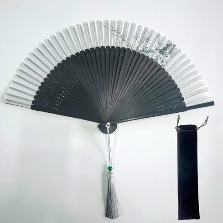 Hand Fans for Women Foldable, Folding Fan with Bamboo Ribs and Silk Fabric, Chinese Fan for Party, Dancing, Wedding, Decoration
Hand Fans for Women Foldable, Folding Fan with Bamboo Ribs and Silk Fabric, Chinese Fan for Party, Dancing, Wedding, Decoration