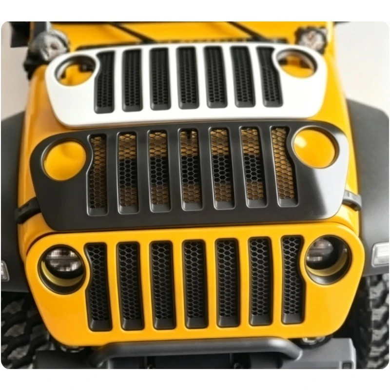 Custom Front Grill for CK5811 CK5812 1/7 Scale RC Crawler Upgrade Modification Part 3D Printed Easy No-Damage Installation
Custom Front Grill for CK5811 CK5812 1/7 Scale RC Crawler Upgrade Modification Part 3D Printed Easy No-Damage Installation