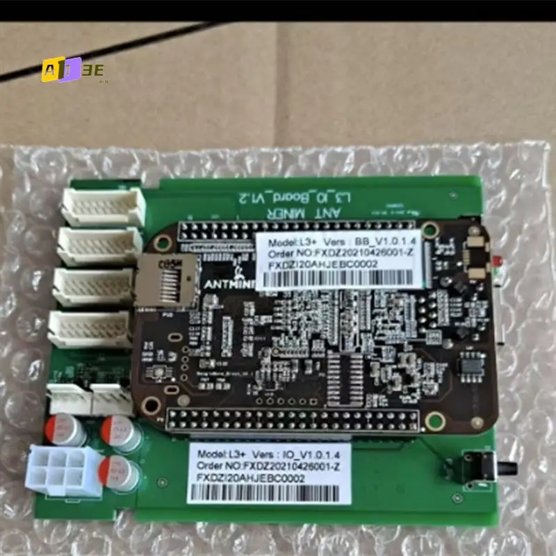 A13E-L3+ L3++ Control Board A3/D3 For ANTMINER-1.3 Ant Circuit Motherboard Bottom Plate Core Board Control Panel
A13E-L3+ L3++ Control Board A3/D3 For ANTMINER-1.3 Ant Circuit Motherboard Bottom Plate Core Board Control Panel