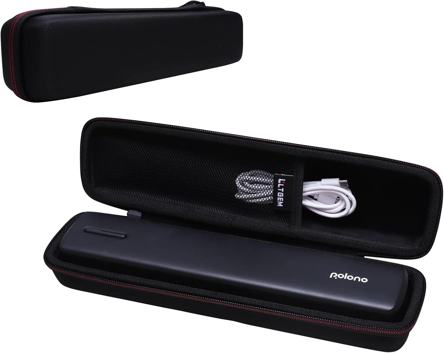 LTGEM Portable Printer Case Compatible with POLONO D810 Thermal Printer Wireless for Travel, Black, L 12.5" W 3.4" H 3.0"
LTGEM Portable Printer Case Compatible with POLONO D810 Thermal Printer Wireless for Travel, Black, L 12.5" W 3.4" H 3.0"