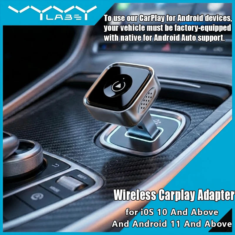 Vyvylabs Upgraded CarPlay Wireless Adapter Convert Wired Carplay to Wireless Carplay Plug and Play for iPhone 6 and Android 11 Above
Vyvylabs Upgraded CarPlay Wireless Adapter Convert Wired Carplay to Wireless Carplay Plug and Play for iPhone 6 and Android 11 Above