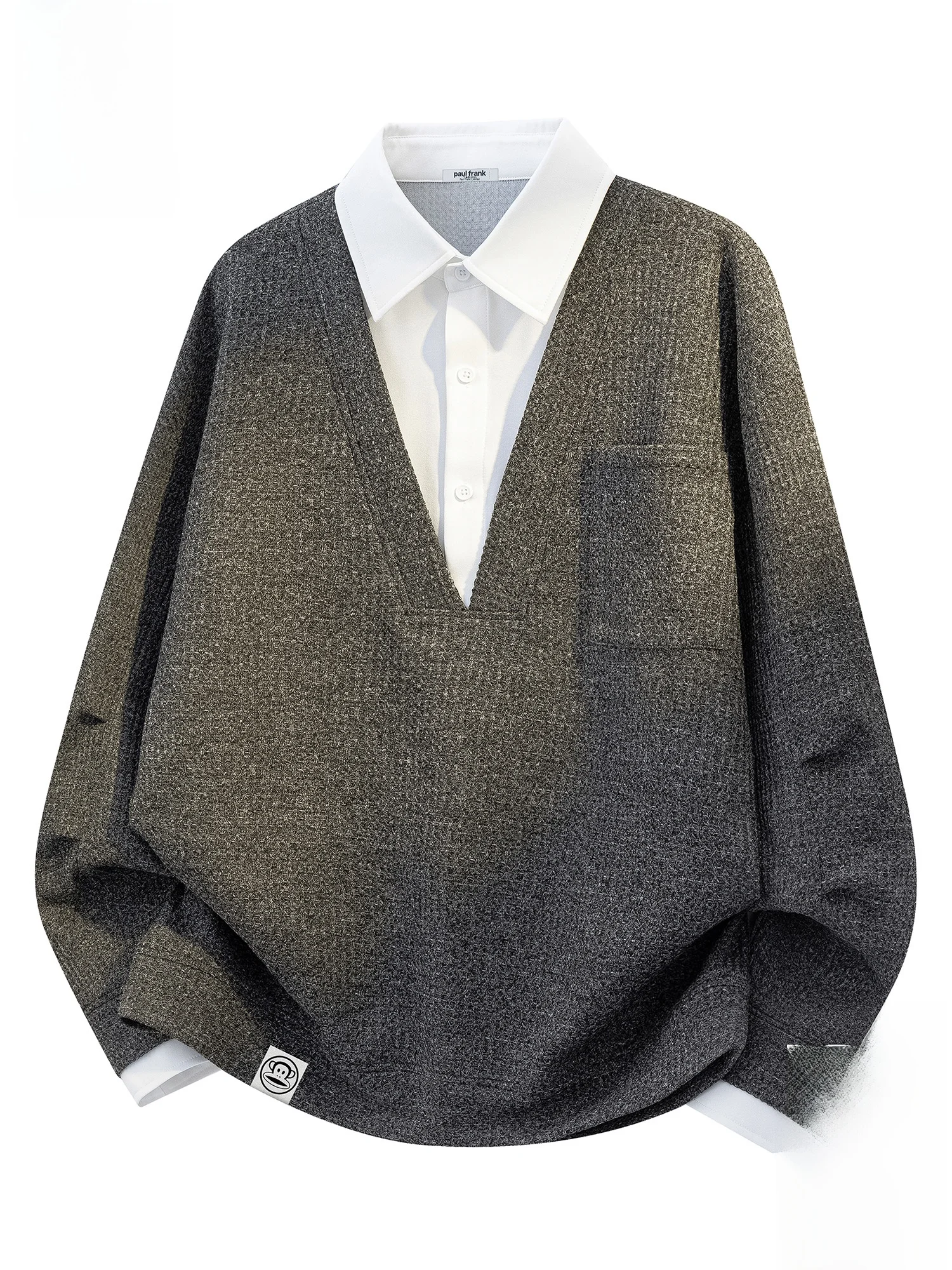 PaulFrank Men's irt-Collar Patchwork Sweatirt Comfortable Long Sve Crew Ne Pullover Polyester Fiber Winter Faion
PaulFrank Men's irt-Collar Patchwork Sweatirt Comfortable Long Sve Crew Ne Pullover Polyester Fiber Winter Faion