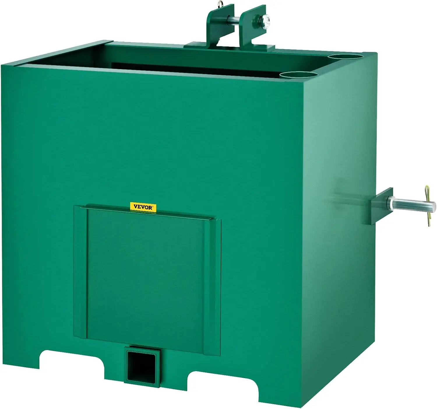 3 Point Ballast Box, 800lbs Capacity Hitch Ballast Box, Standard 2'' Hitch Receiver, Tractor Ballast Box with 5cu.ft Volume
3 Point Ballast Box, 800lbs Capacity Hitch Ballast Box, Standard 2'' Hitch Receiver, Tractor Ballast Box with 5cu.ft Volume
