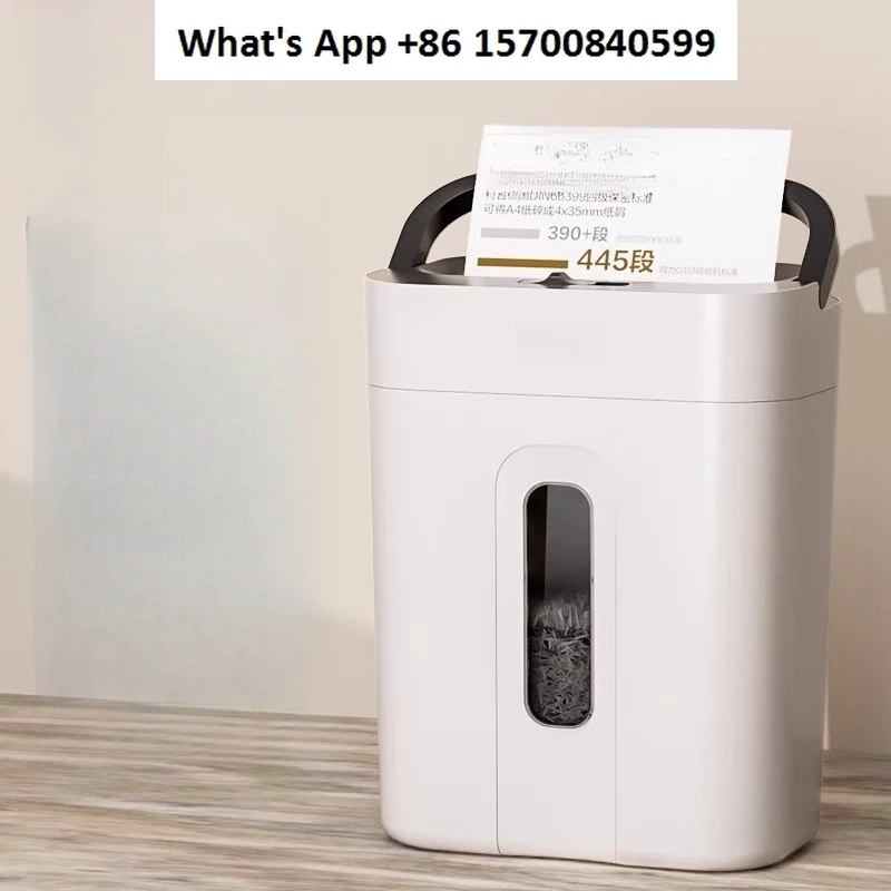 Shredder Household Small Portable Mini Level 5 Security High Power Granular Shredder Security Shredder
Shredder Household Small Portable Mini Level 5 Security High Power Granular Shredder Security Shredder