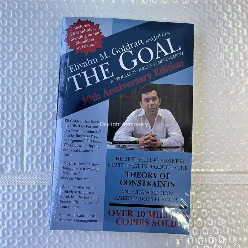 The Goal: A Process of Ongoing Improvement - 30th Anniversary Edition English Books
The Goal: A Process of Ongoing Improvement - 30th Anniversary Edition English Books