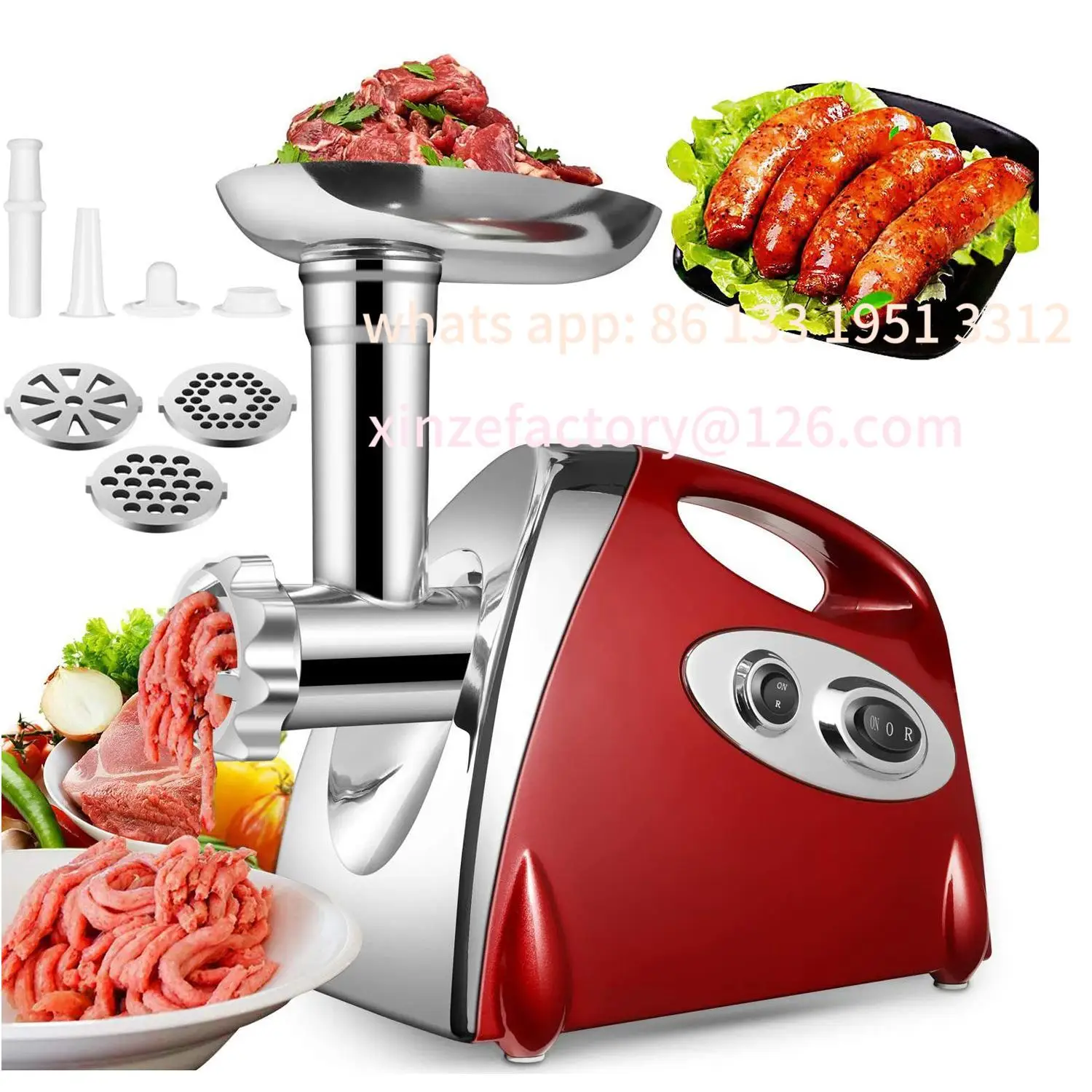 Настраиваемая электрическая мясорубка с фиксацией печенья, может быть обработанной кнопкой, простая в эксплуатации и чистая.
Настраиваемая электрическая мясорубка с фиксацией печенья, может быть обработанной кнопкой, простая в эксплуатации и чистая.