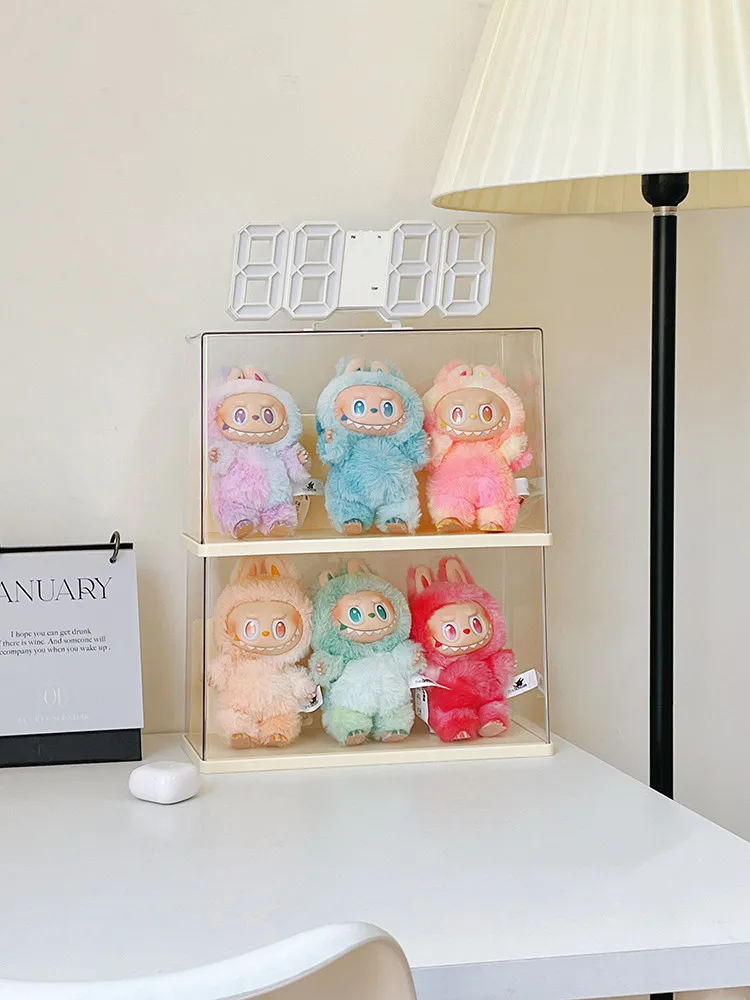 Transparent Display Box for Labubu Dustproof Blind Box Plush Doll Storage Box Acrylic Display Case for POPMART Labubu Dolls
Transparent Display Box for Labubu Dustproof Blind Box Plush Doll Storage Box Acrylic Display Case for POPMART Labubu Dolls