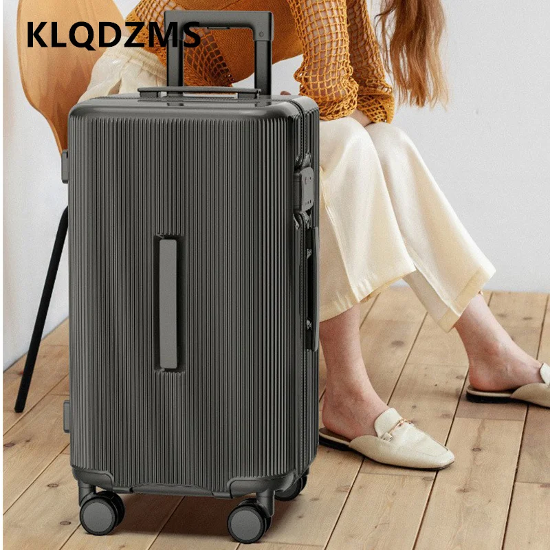 KLQDZMS Rolling Suitcase 20 Inch PC Boarding Box 24" Large Capacity Trolley Case ABS + PC Men's Password Box Women's Luggage
KLQDZMS Rolling Suitcase 20 Inch PC Boarding Box 24" Large Capacity Trolley Case ABS + PC Men's Password Box Women's Luggage