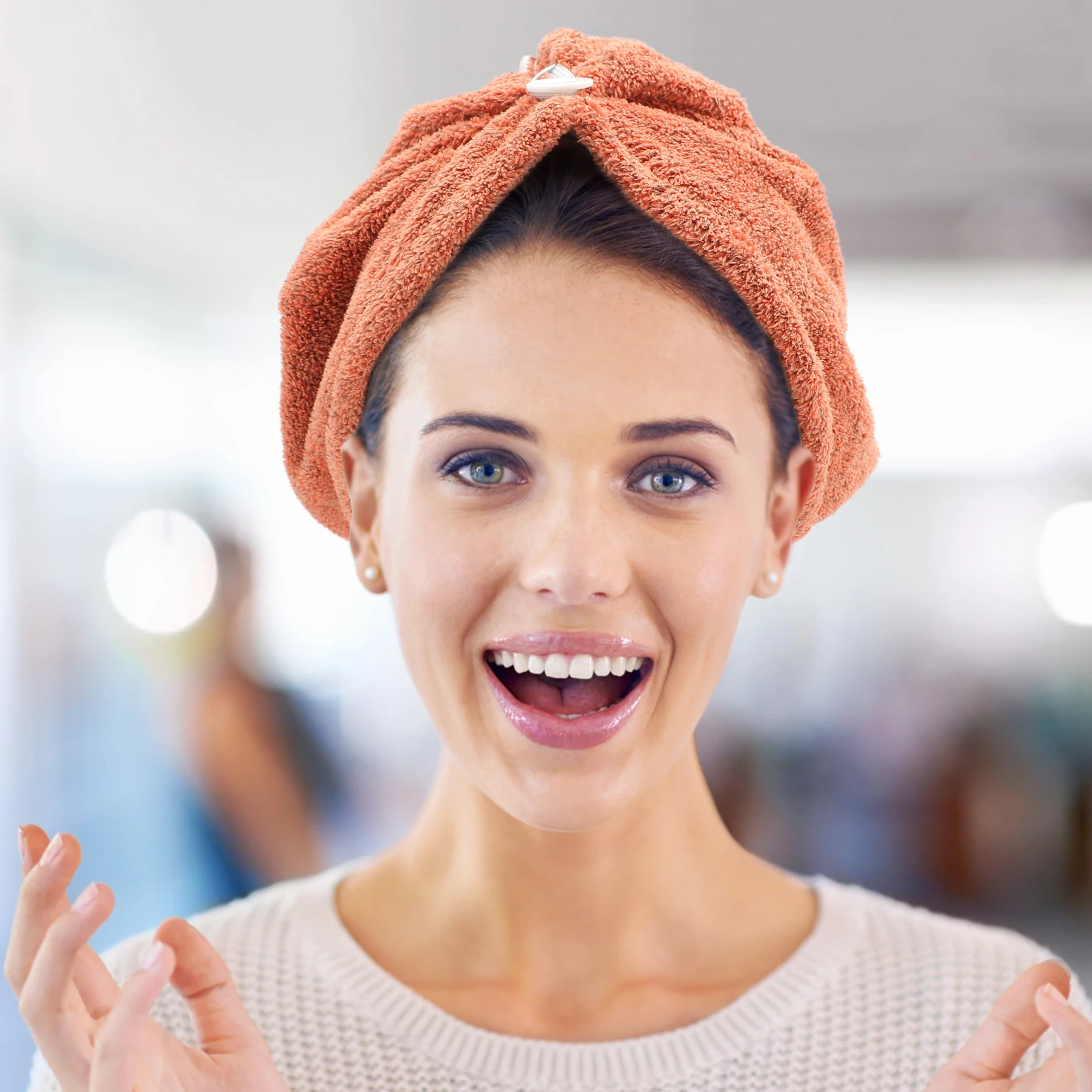 2pcs Dry Hair Cap Bath Hat Thickened Bamboo Charcoal Fiber Women Microfiber Towels Absorbent Quick Drying Hair Turban Green
2pcs Dry Hair Cap Bath Hat Thickened Bamboo Charcoal Fiber Women Microfiber Towels Absorbent Quick Drying Hair Turban Green