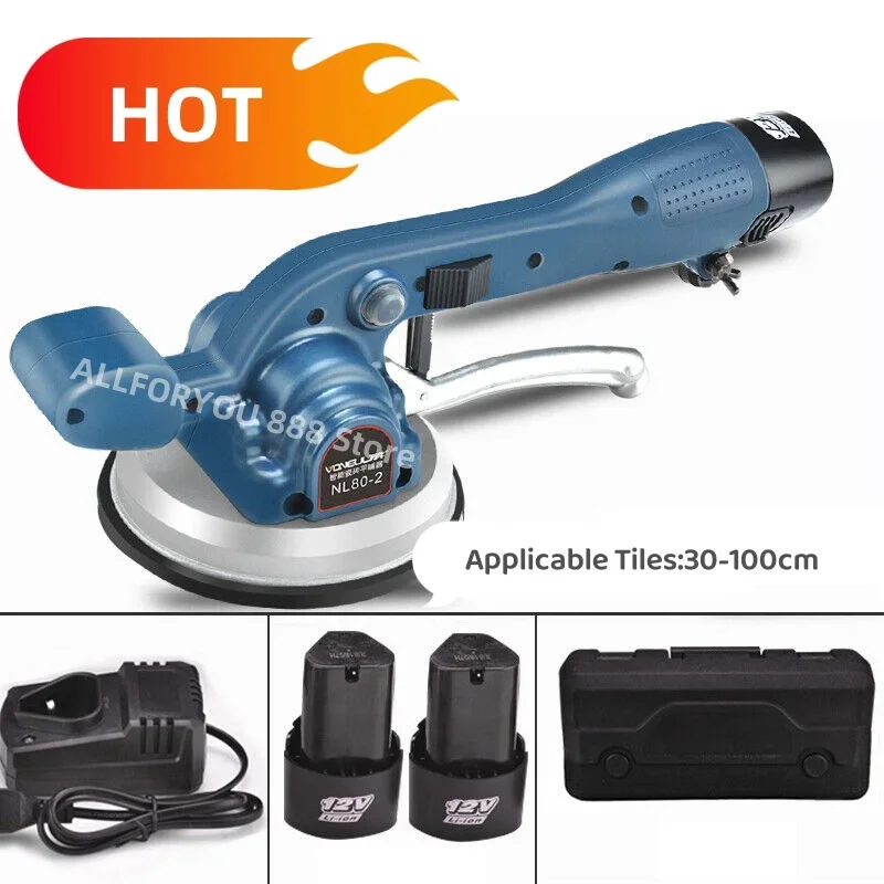 Handheld Ceramic Tile Laying Machine Vibration Aluminum Suction Cup Automatic Leveling Tool With Two Batteries
Handheld Ceramic Tile Laying Machine Vibration Aluminum Suction Cup Automatic Leveling Tool With Two Batteries