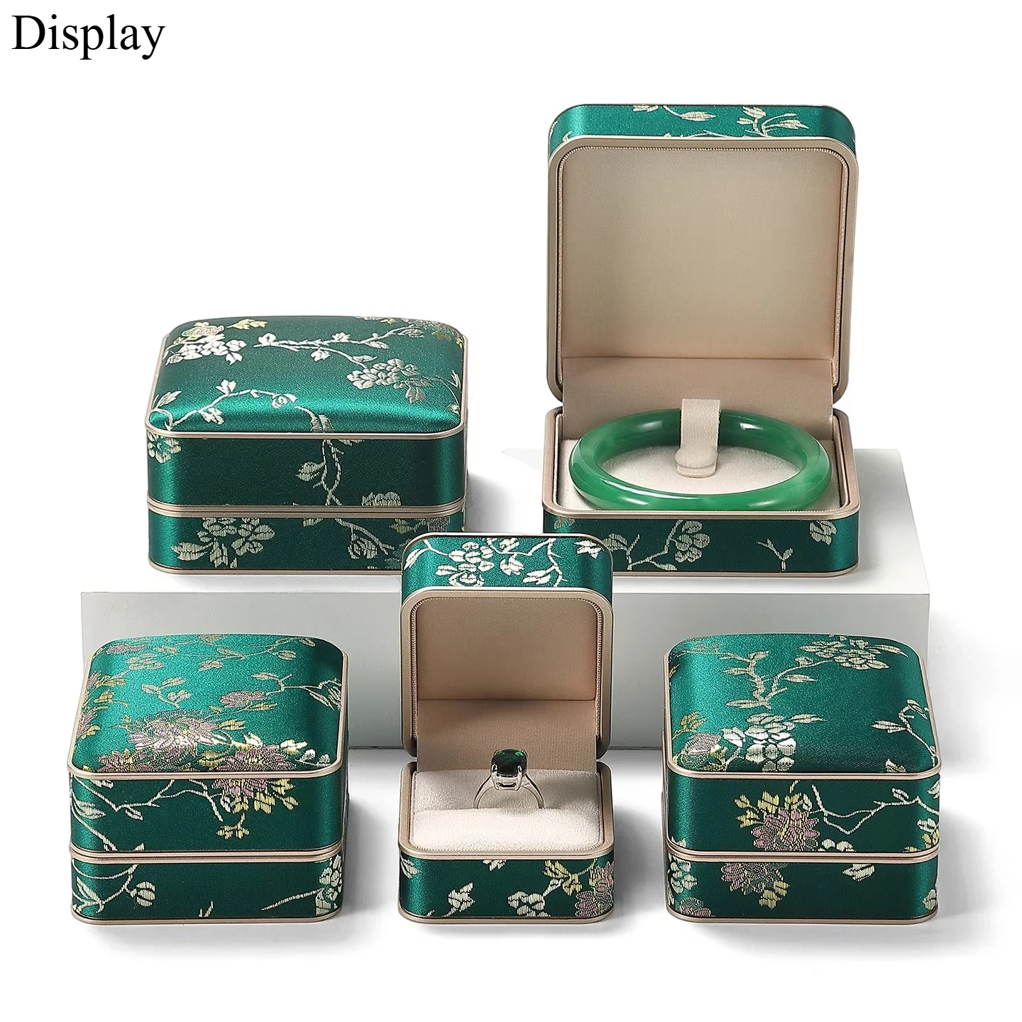 Chinese Style Jewelry Box, Exquisite Embroidery Ring Earring Necklace Organizer, Velvet Lined Gift Box for Bracelet Pendant
Chinese Style Jewelry Box, Exquisite Embroidery Ring Earring Necklace Organizer, Velvet Lined Gift Box for Bracelet Pendant