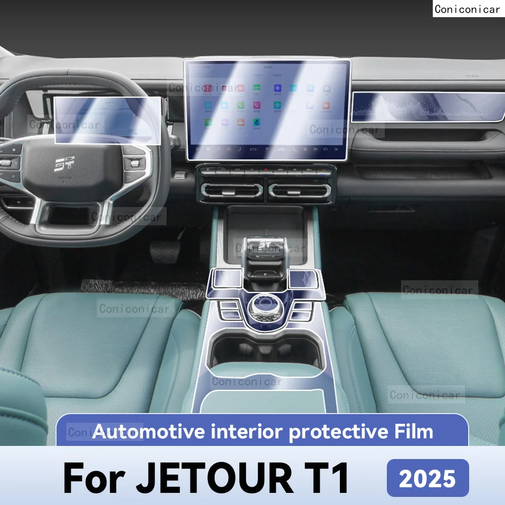 For JETOUR T1 2025 Car Interior Protection Anti-Scratch Film Sticker instrument Center Control Navigation Screen
For JETOUR T1 2025 Car Interior Protection Anti-Scratch Film Sticker instrument Center Control Navigation Screen