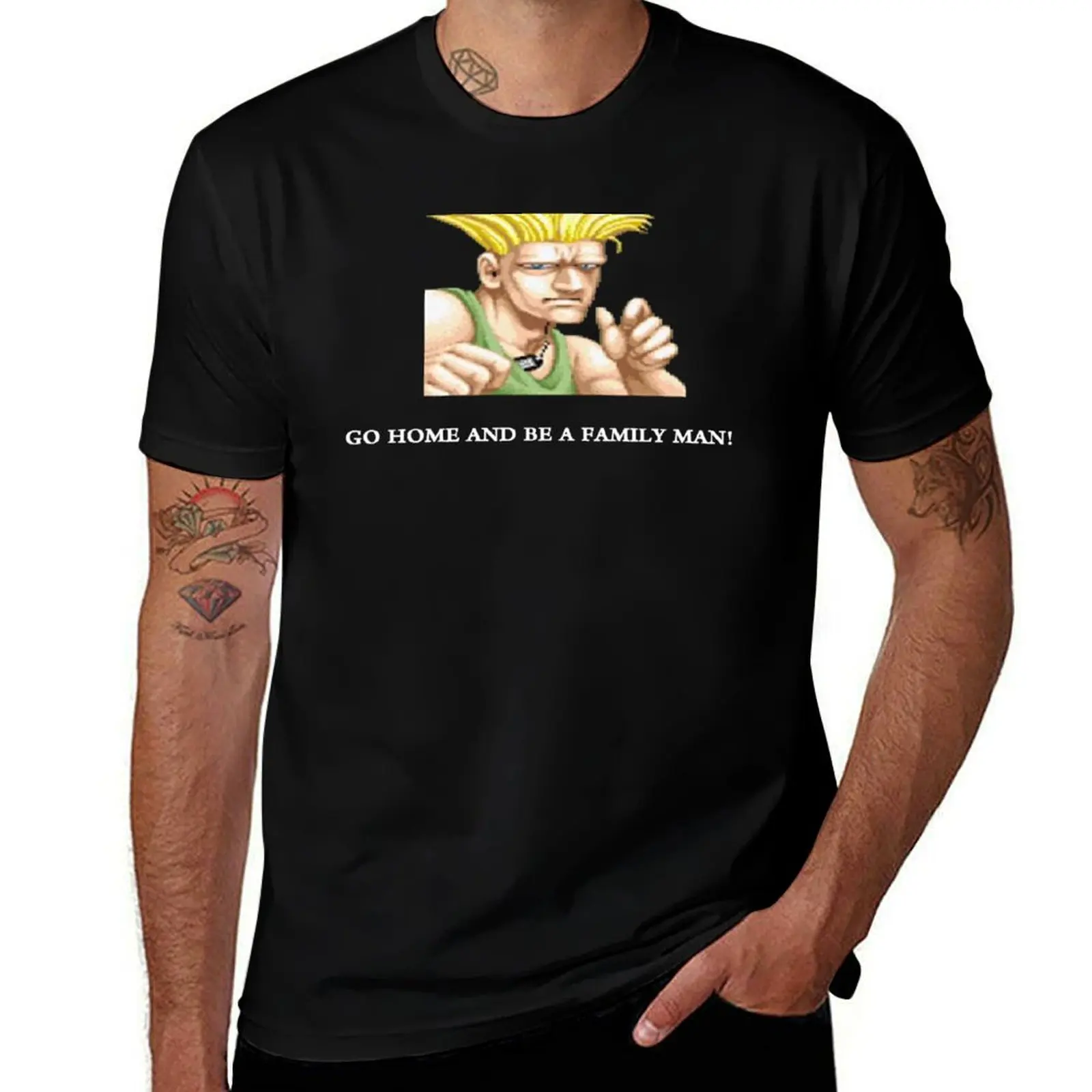 Guile Go Home And Be A Family Man T-Shirt t shirts for man cotton soft man t shirts cotton funny t shirts T-shirt
Guile Go Home And Be A Family Man T-Shirt t shirts for man cotton soft man t shirts cotton funny t shirts T-shirt