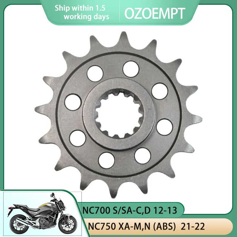 Передняя Звездочка для мотоцикла OZOEMPT 520-16T, применяется для NC700 S/SA-C,D X/XA-C,D X/XA-E,F D Integra NC750 XA-M,N (ABS) XA-P (ABS)
Передняя Звездочка для мотоцикла OZOEMPT 520-16T, применяется для NC700 S/SA-C,D X/XA-C,D X/XA-E,F D Integra NC750 XA-M,N (ABS) XA-P (ABS)