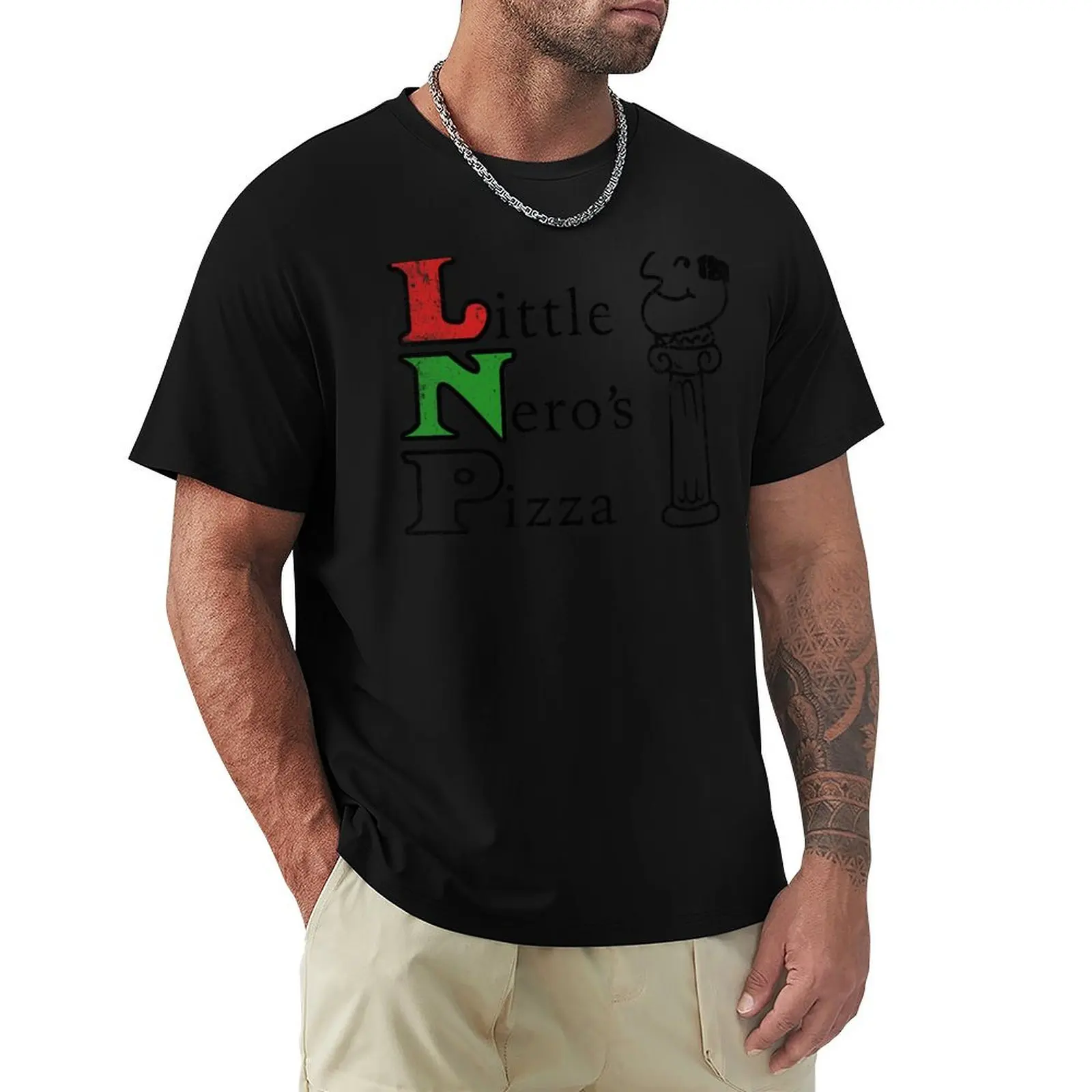 Little Nero's Pizza T-Shirt Louboutins designer shirts Personalized t-shirt heavyweight t shirts for men
Little Nero's Pizza T-Shirt Louboutins designer shirts Personalized t-shirt heavyweight t shirts for men