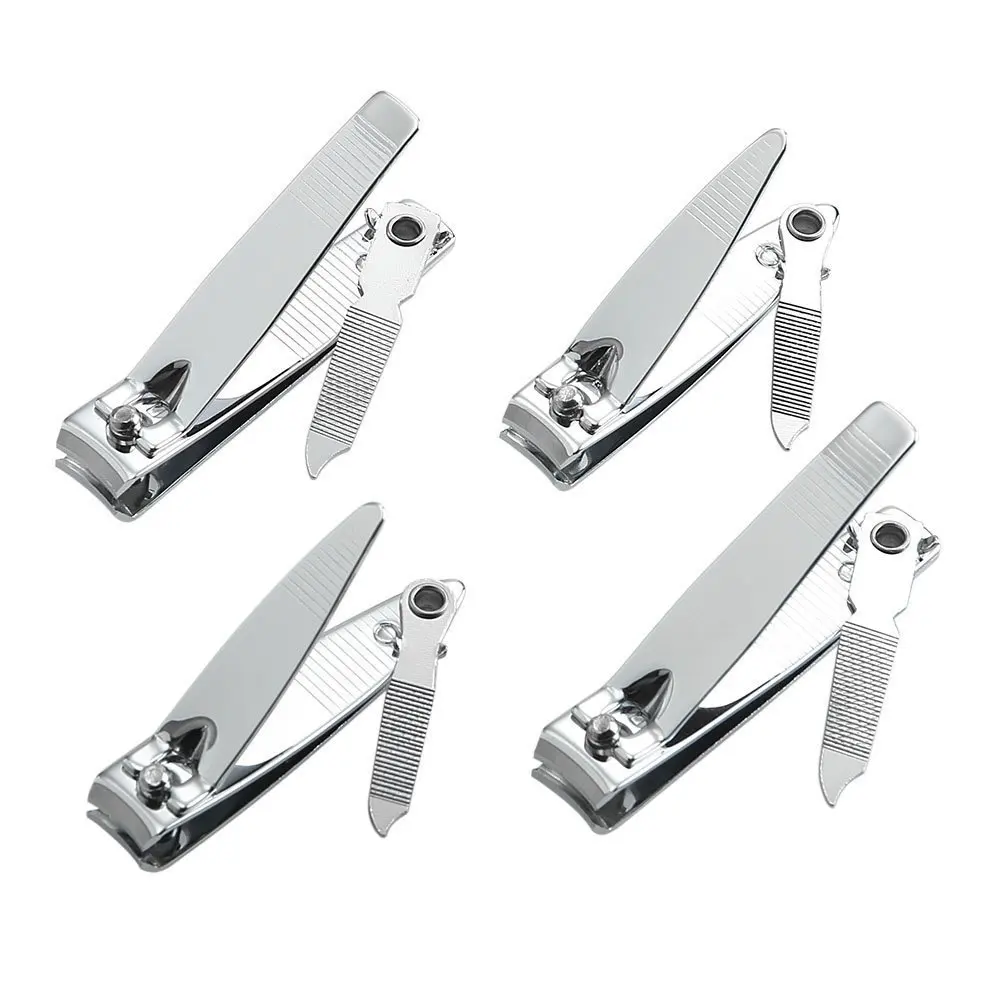 4 Pcs Professional Nail Clippers Set - Sharp Stainless Steel, Wide Lever, Swing Out File for Fingernails & Toenails
4 Pcs Professional Nail Clippers Set - Sharp Stainless Steel, Wide Lever, Swing Out File for Fingernails & Toenails